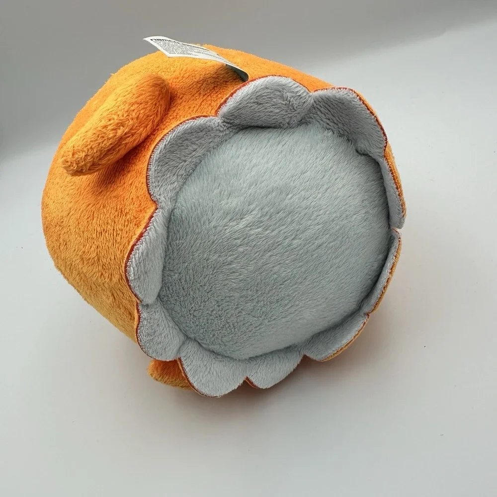 2012 Namco Pac-Man Ghostly Adventures Clyde Orange Ghost Plush 8 Inch Toy